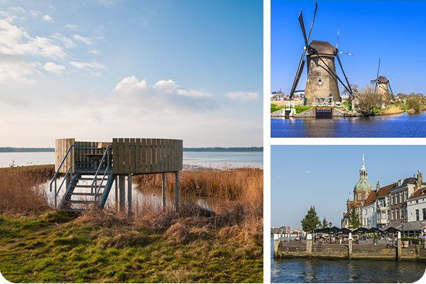 Fietsvakantie De Biesbosch   Dordrecht