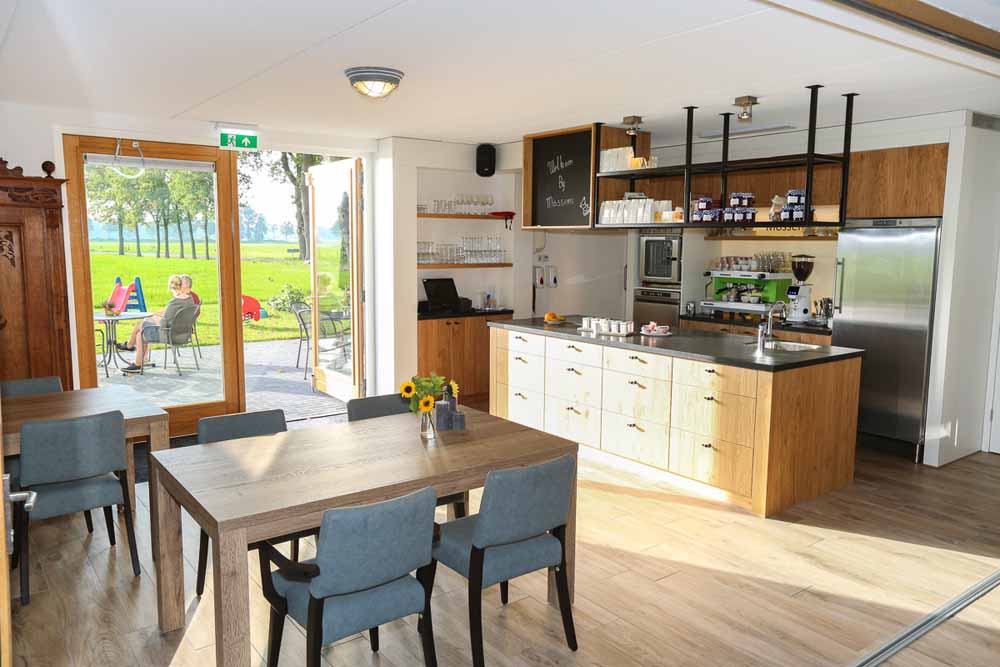 restaurant bij hotel mossems