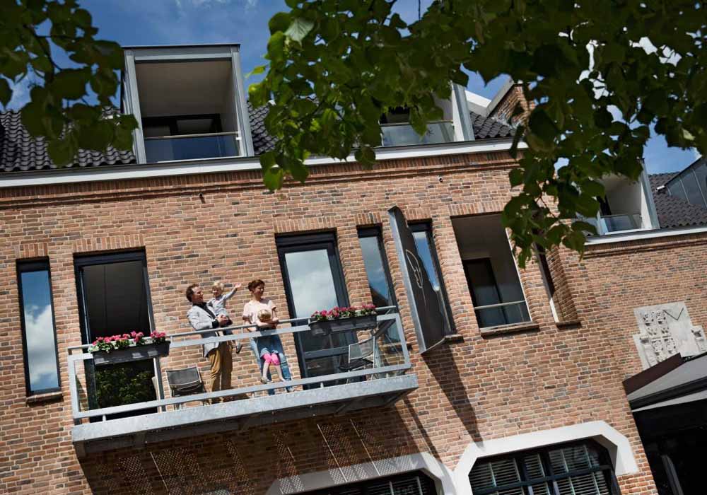 weekend weg hotel de schout balkon