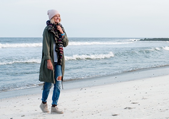 Aan zee op Terschelling 